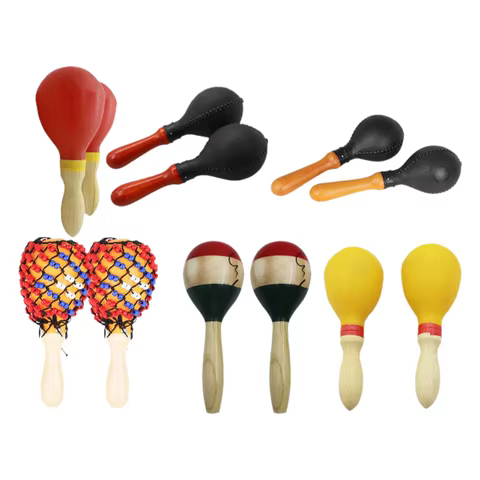 Maracas SLADE plastique et bois