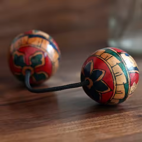 Boule rythmique décor indonésien